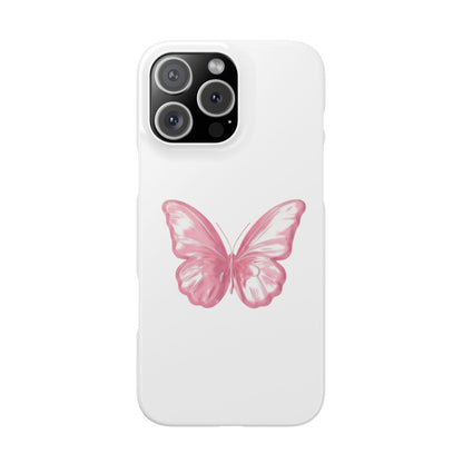 Pink Butterfly Iphone Case