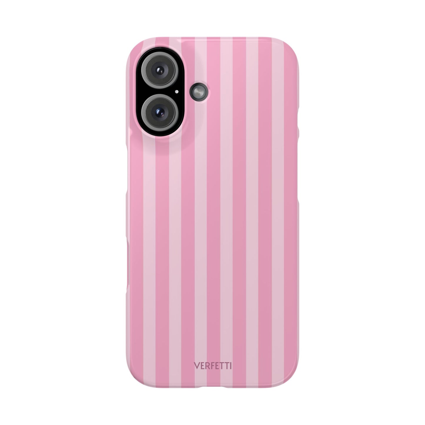 Pink Stripe ‘VERFETTI’ Iphone Case