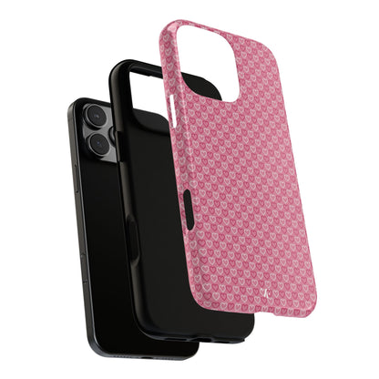 Pink Heart Iphone Case