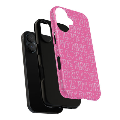 Love Pink Iphone Case
