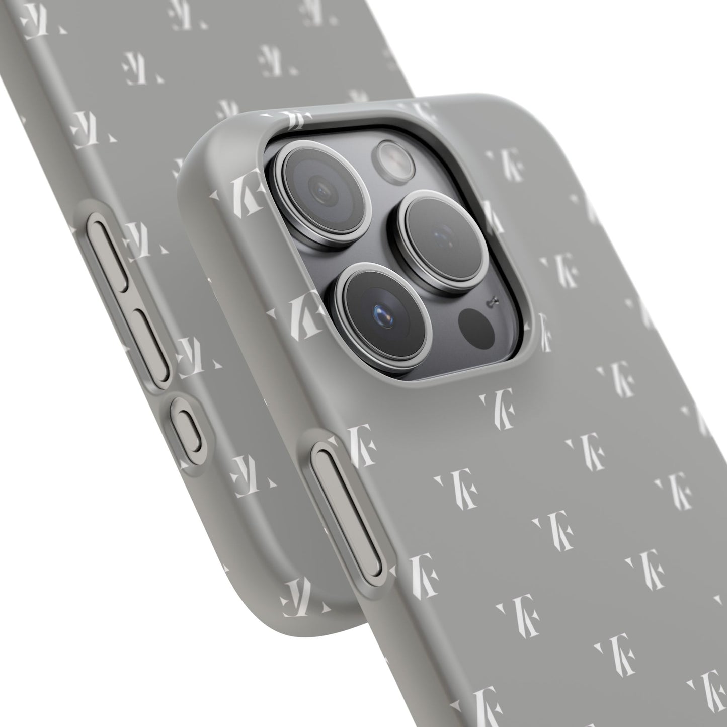 ‘VERFETTI’ Pattern gray Iphone case