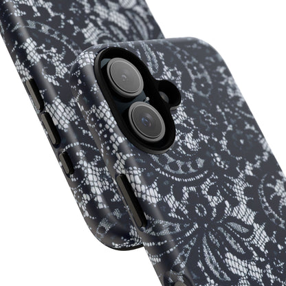 Lace Navy Iphone Case