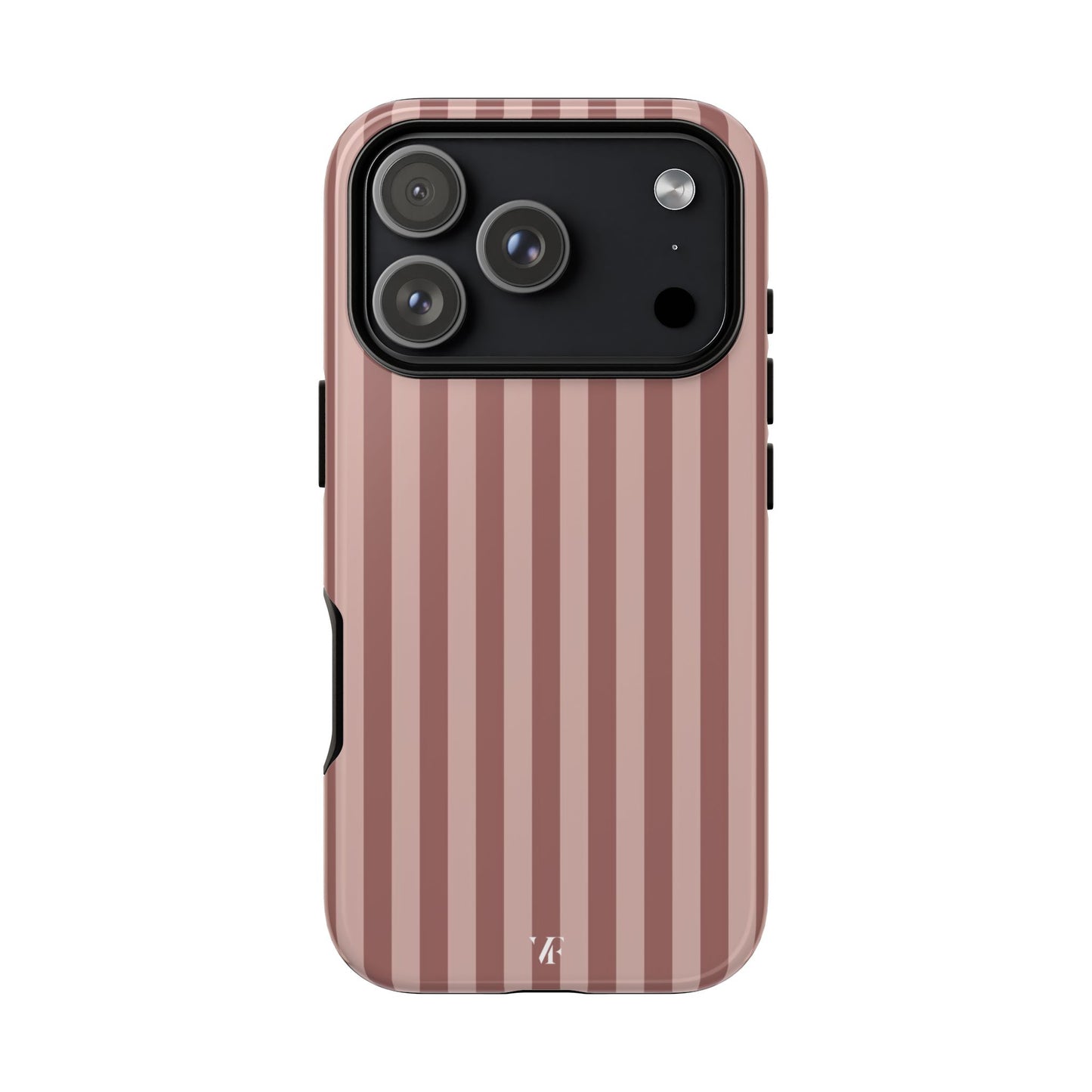 Striped Rose Iphone Case