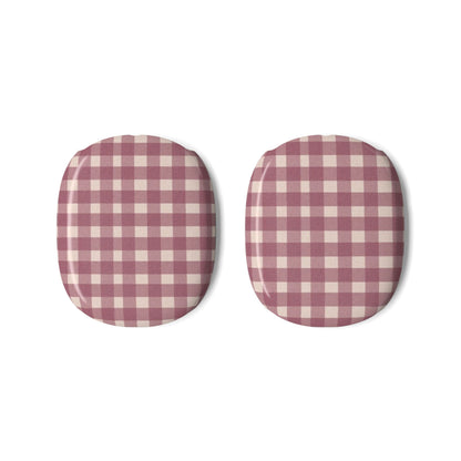Pink Gingham AirPods Max Case