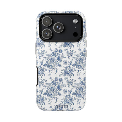 Soft blue vintage Iphone case