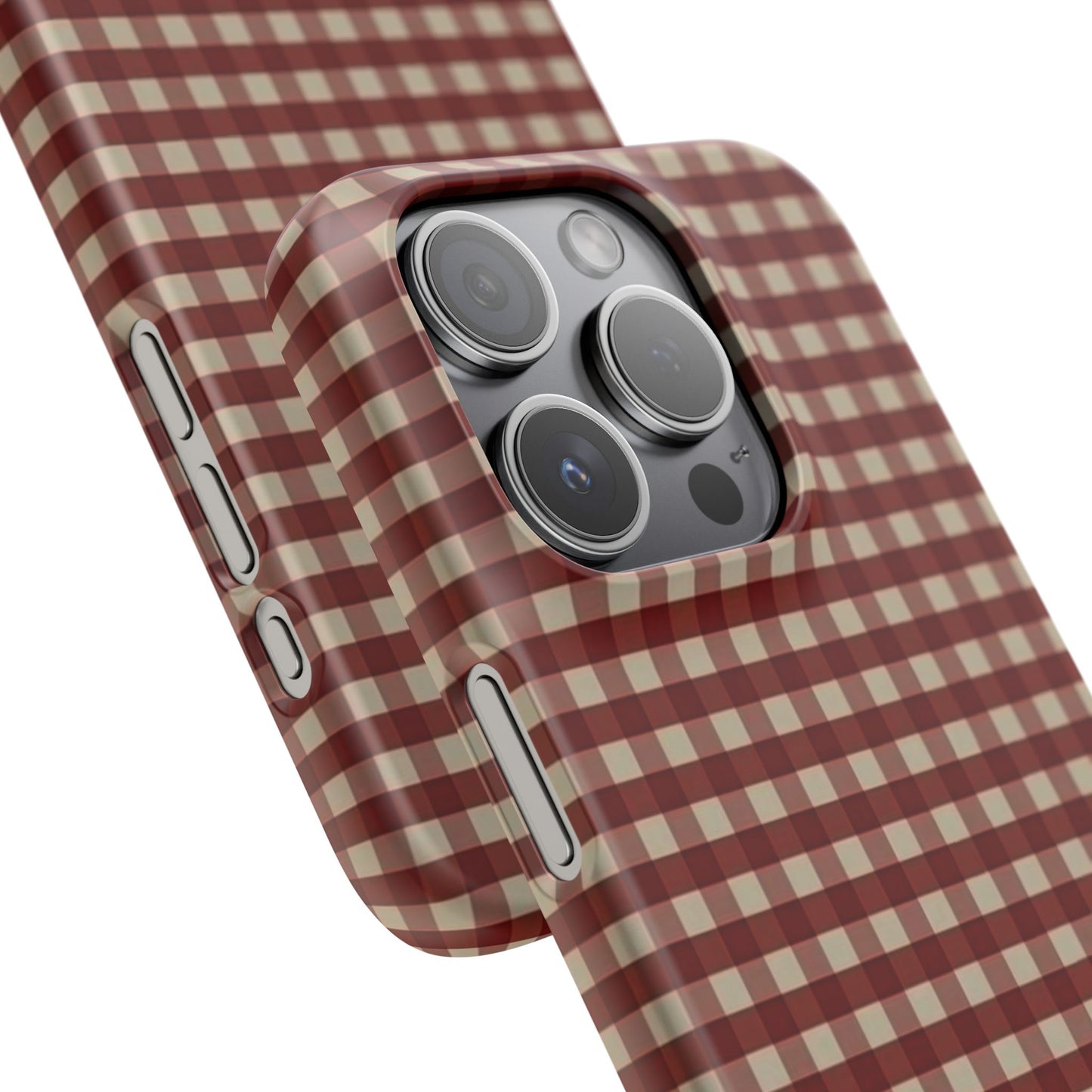 Gingham Plaid Iphone Case