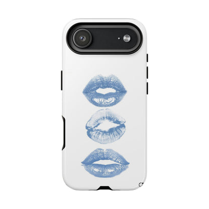 Blue Kiss Lip Iphone Case