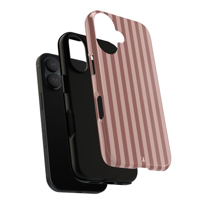 Striped Rose Iphone Case