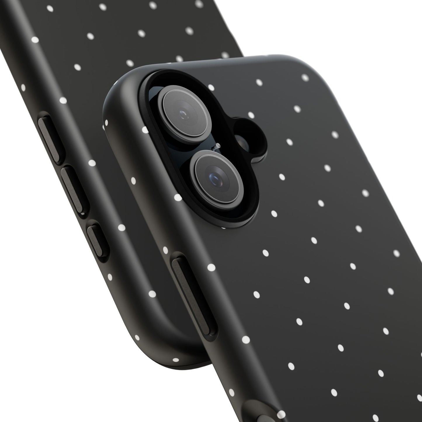 Black Polka Dot Iphone Case