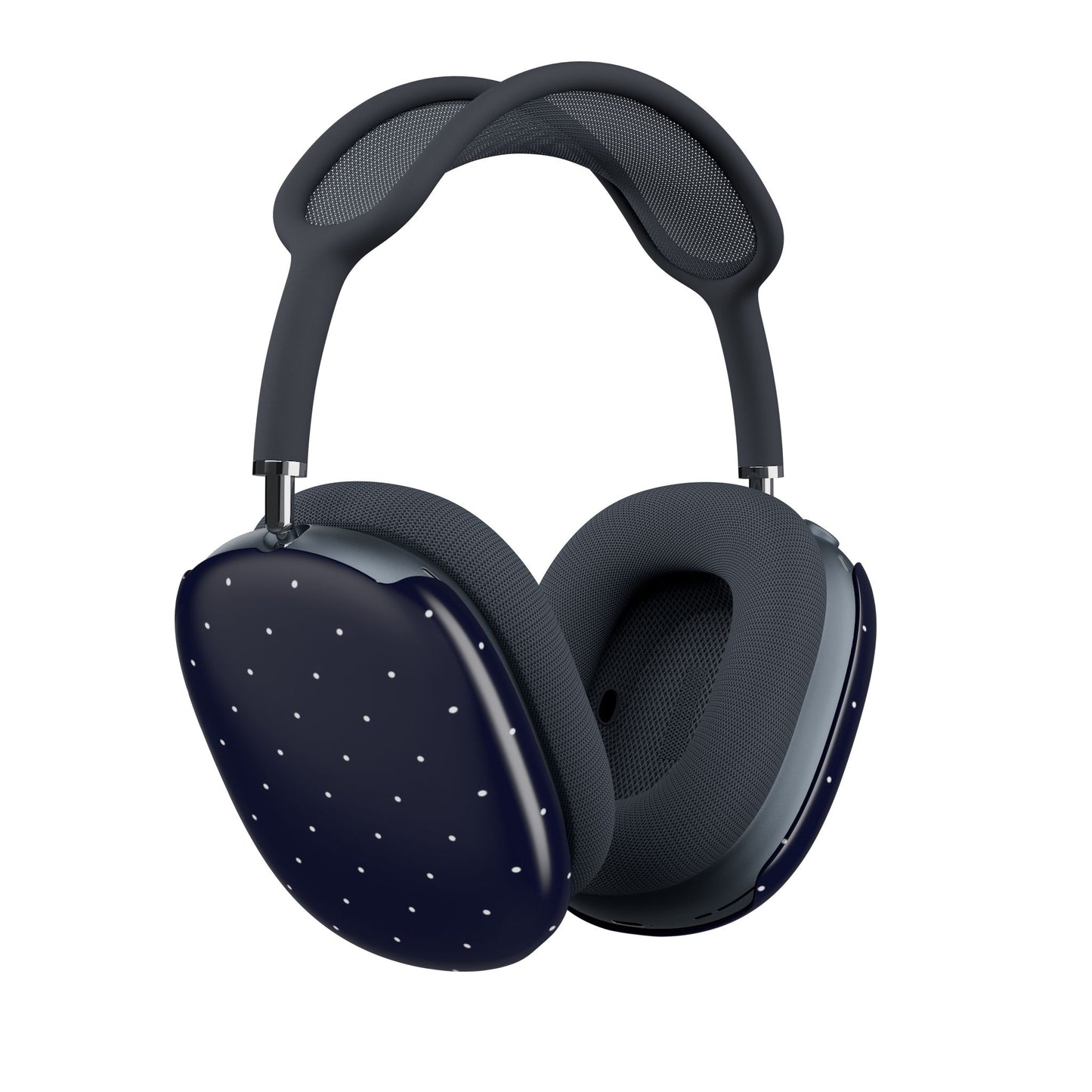 Navy Polka Dot AirPod Max Case