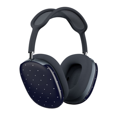 Navy Polka Dot AirPod Max Case