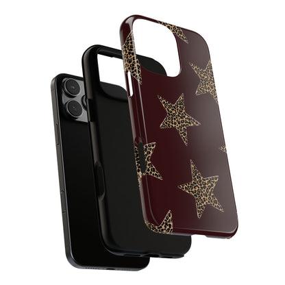 Leopard Star Iphone Case