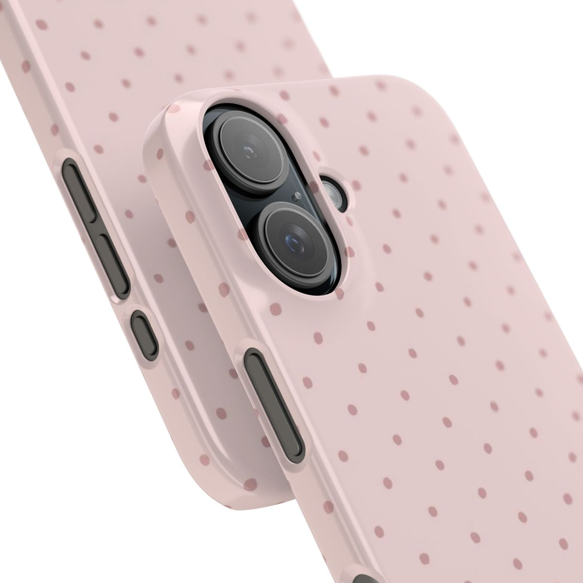Pink Polka Dot Iphone Case